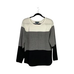 Karen Scott Curved Hem Sweater NWT